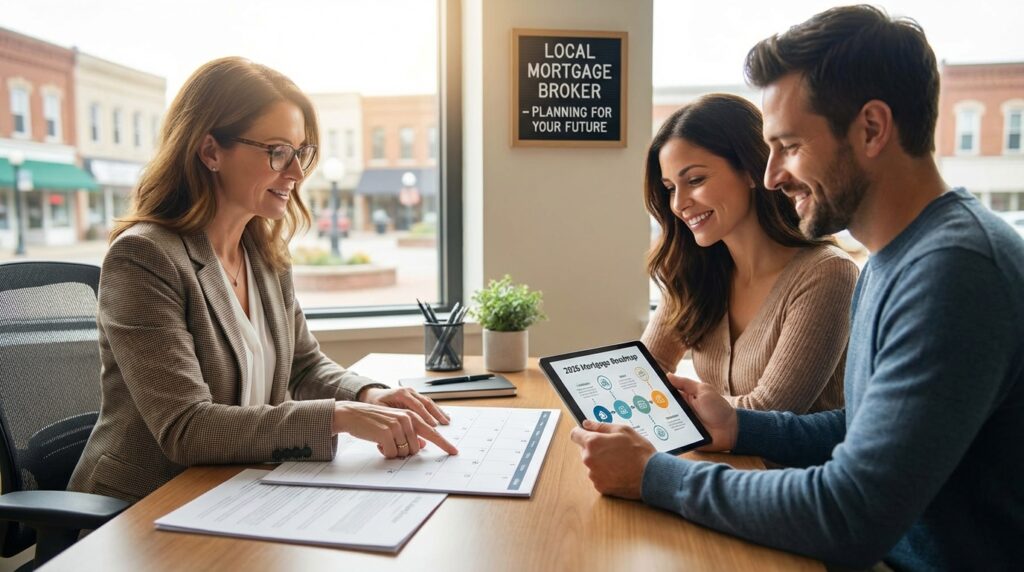 Walnut Creek mortgage broker meeting with home buyers